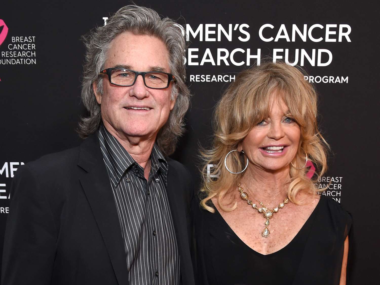 Goldie Hawn and Kurt Russell