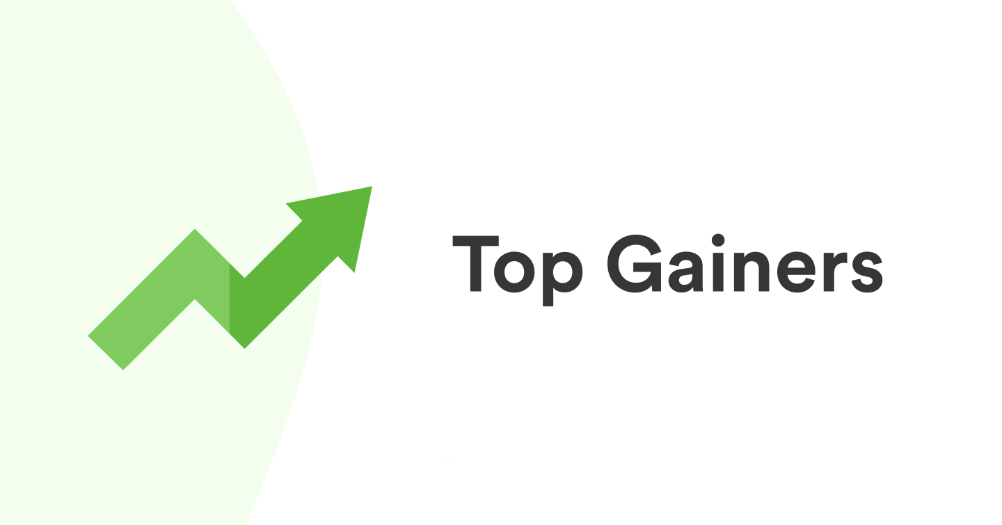 today’s top gainers